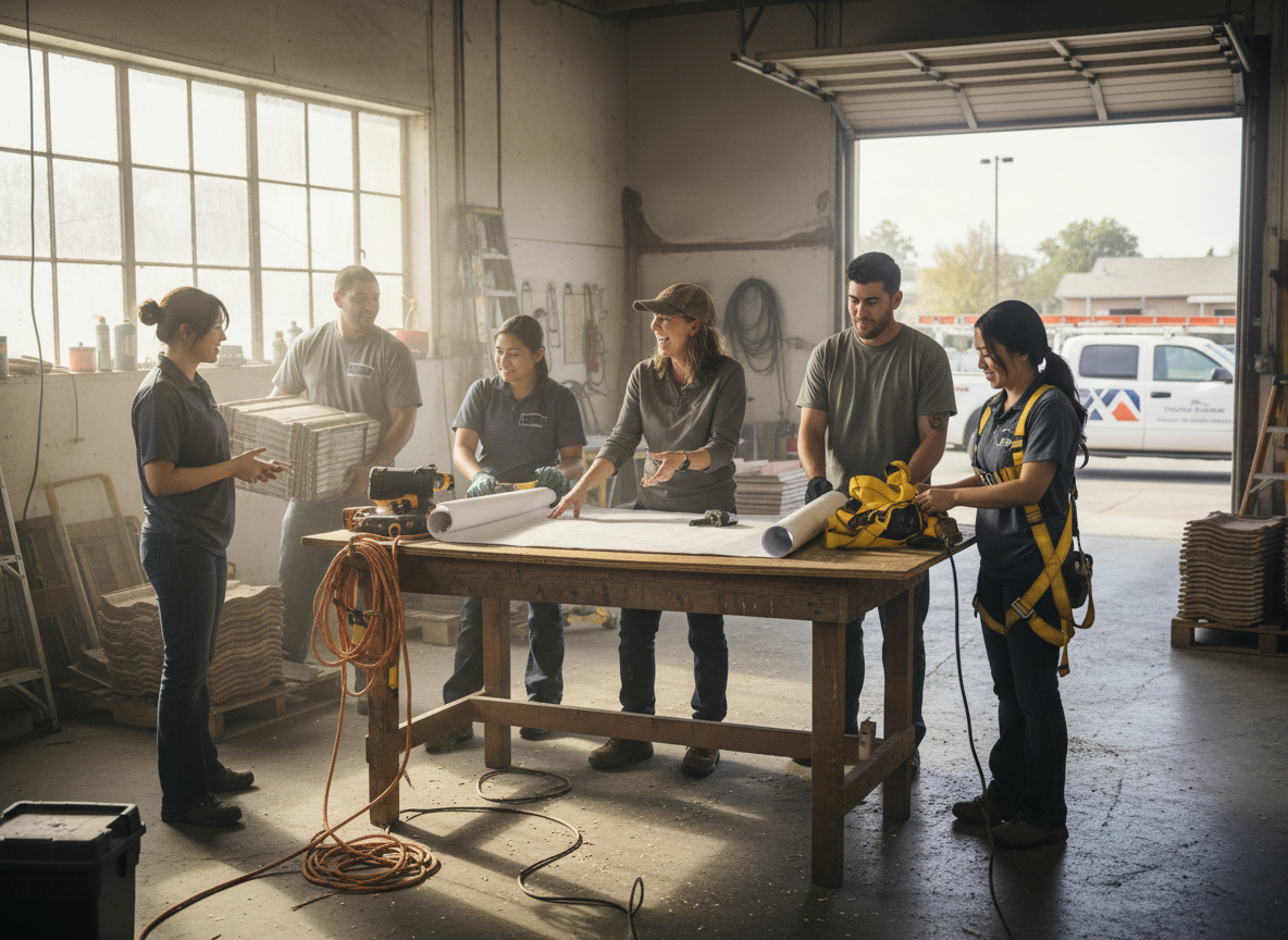 The Fixora Dynamics team at work in Oakley