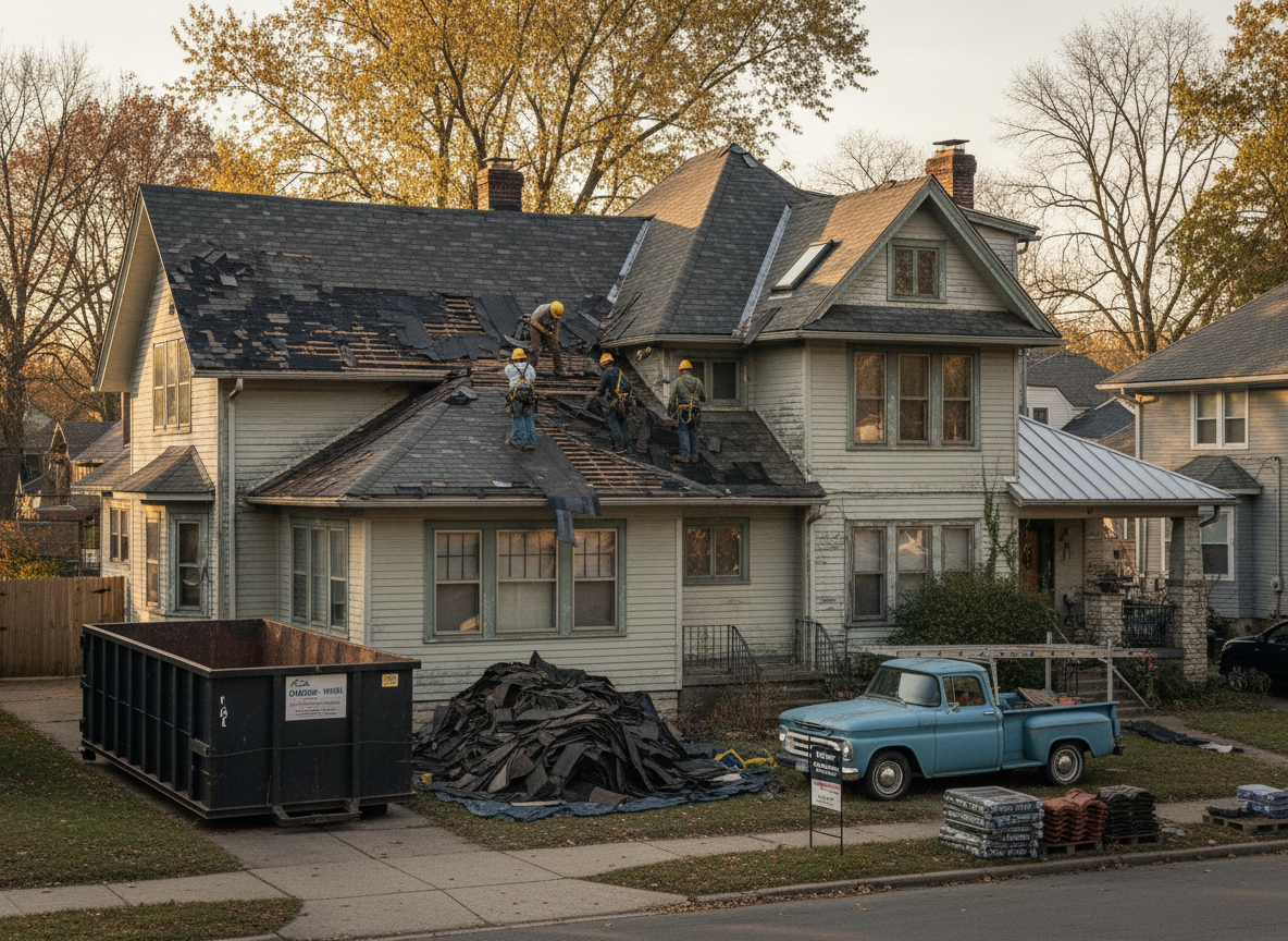 Factors That Affect Roof Replacement Costs in Oakley Ohio