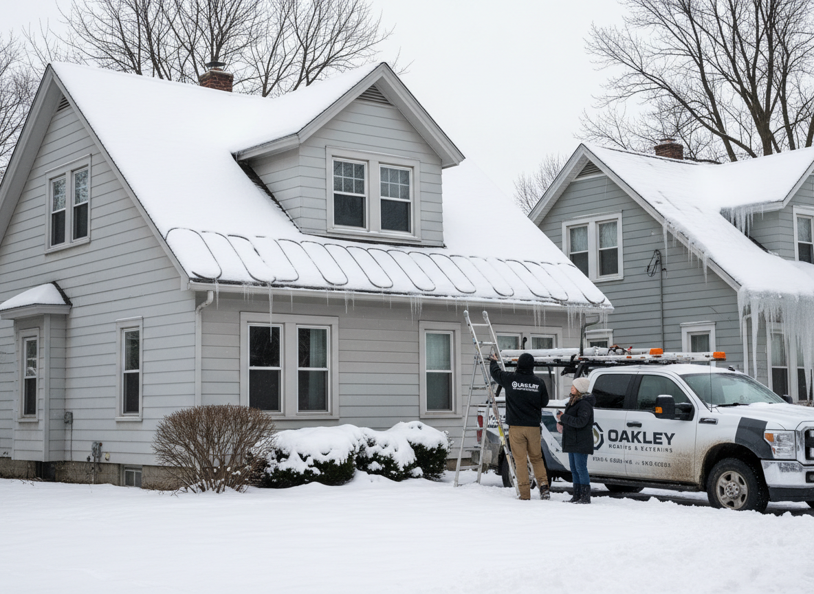Preventing Ice Dams on Oakley Roofs During Ohio Winters