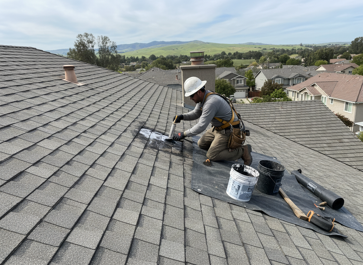 Roofing contractor in Hyde Park