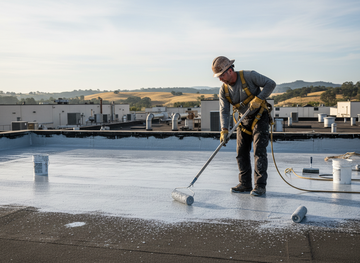 Roofing contractor in Silverton